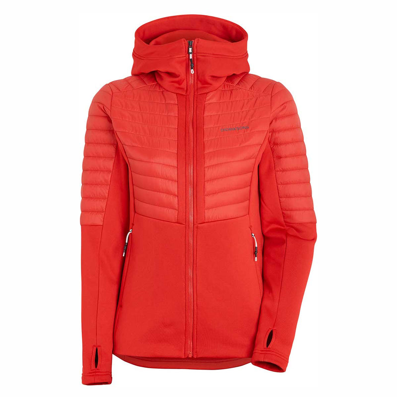 Didriksons Annema Women's Full Zip Jacket in Red