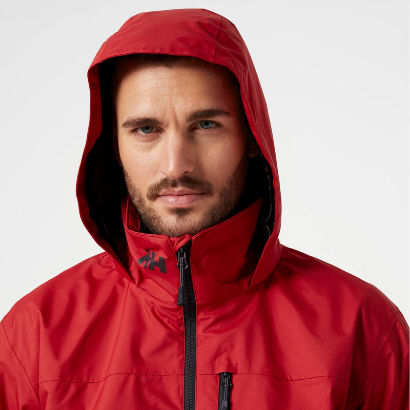 Helly Hansen Crew Hooded Jacket Red