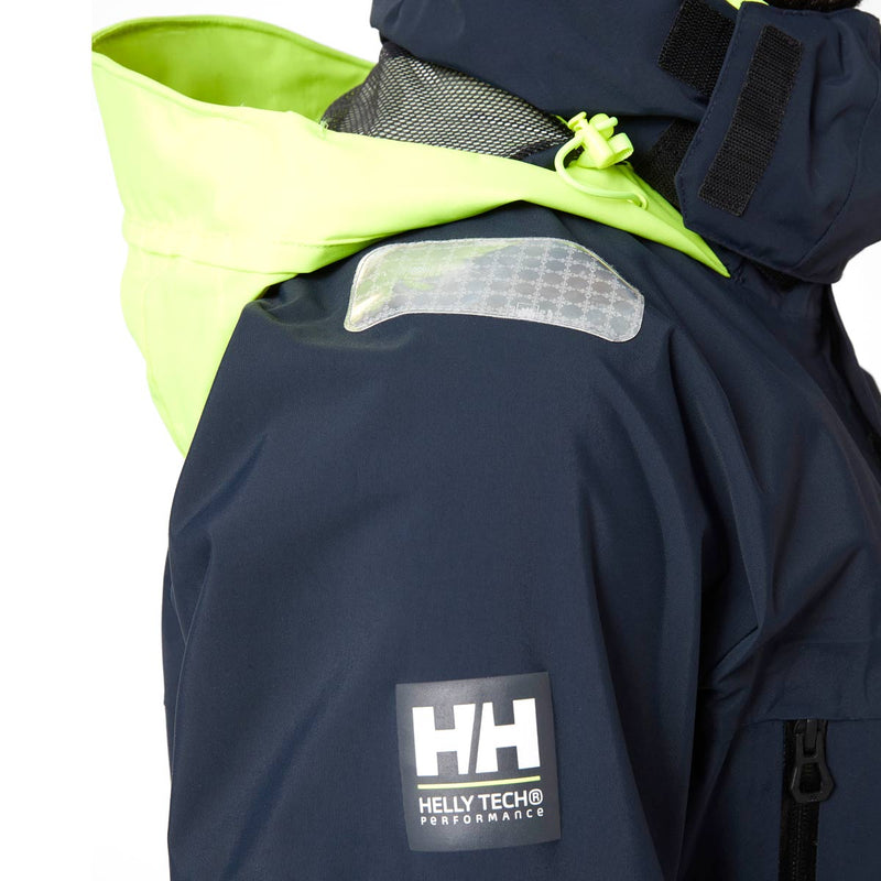Helly Hansen Skagen Offshore Sailing Jacket Navy Hood Feature