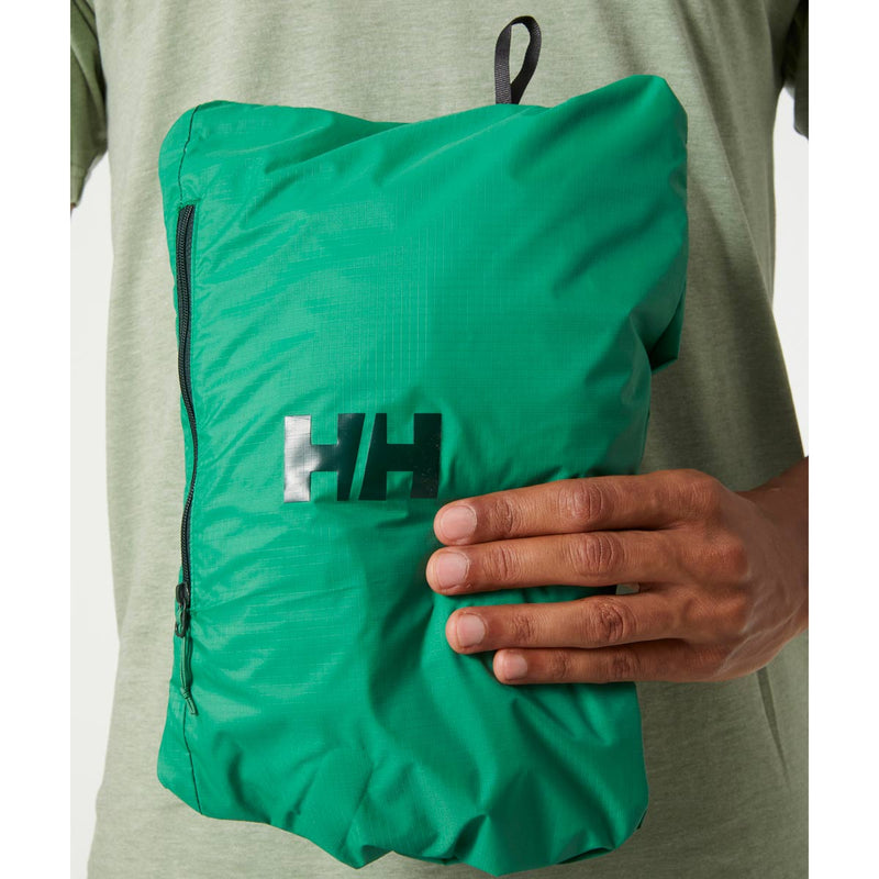 HH Verglas Micro Shell Jacket EverGreen Packable Bag