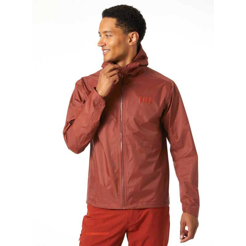 HH Verglas Micro Shell Jacket Iron Oxide