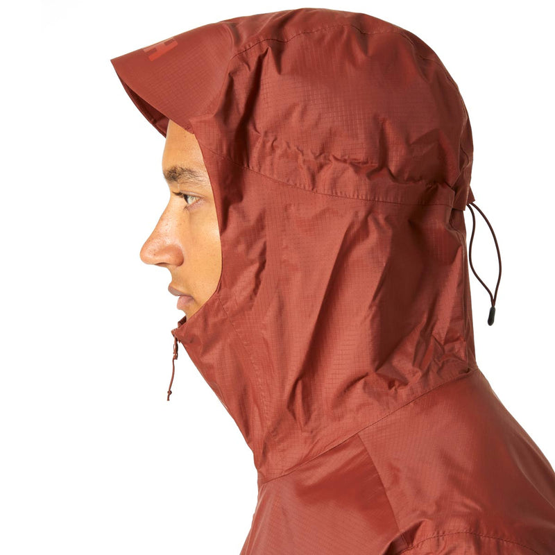 HH Verglas Micro Shell Jacket Iron Oxide