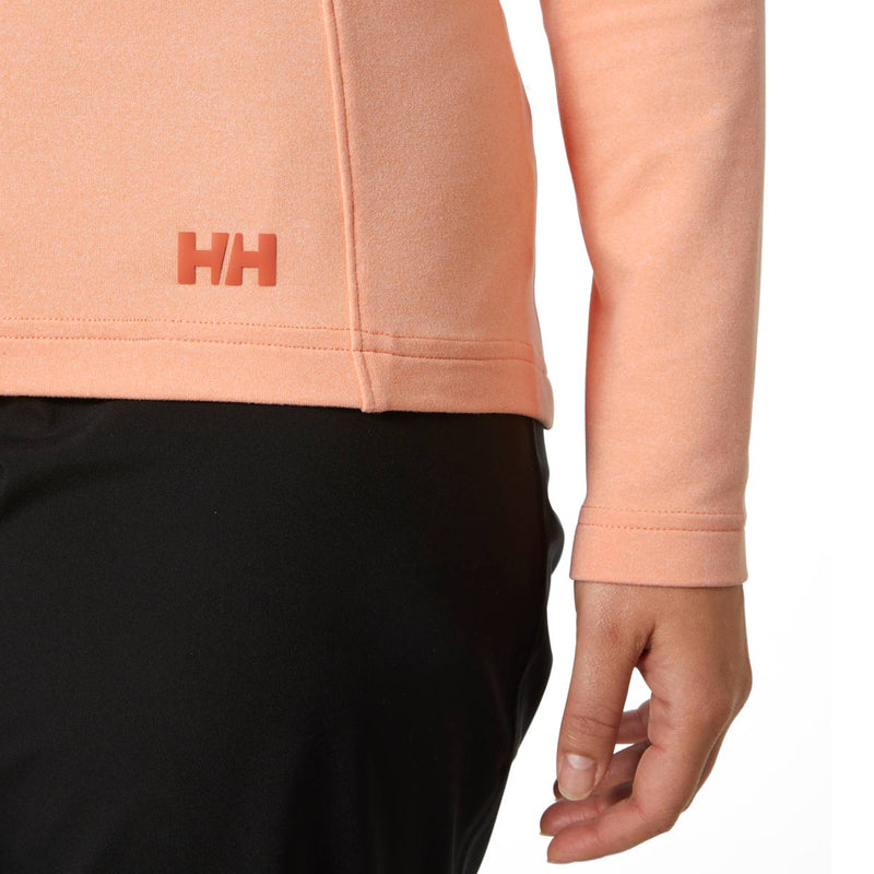HH Women's Verglas Half Zip Midlayer Rose Quartz
