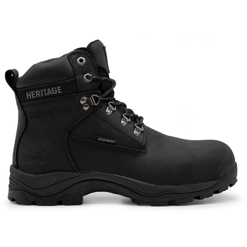 Xpert Heritage Legend S3 Safety Boot - Black