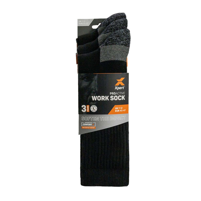Xpert  Pro Active Work Sock 3-Pack