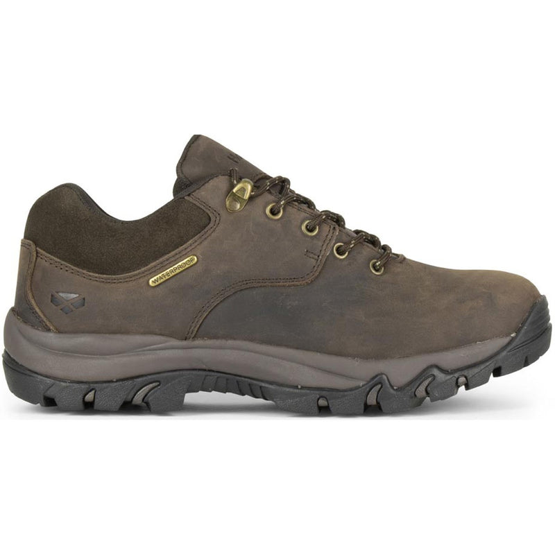Hoggs of Fife Torridon Waxy Leather W/P Trek Shoe - Brown