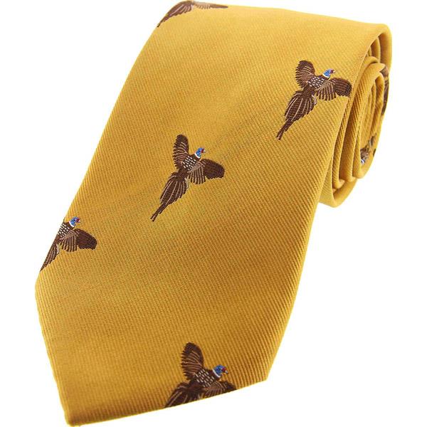 Soprano Woven Silk Country Tie - Pheasant