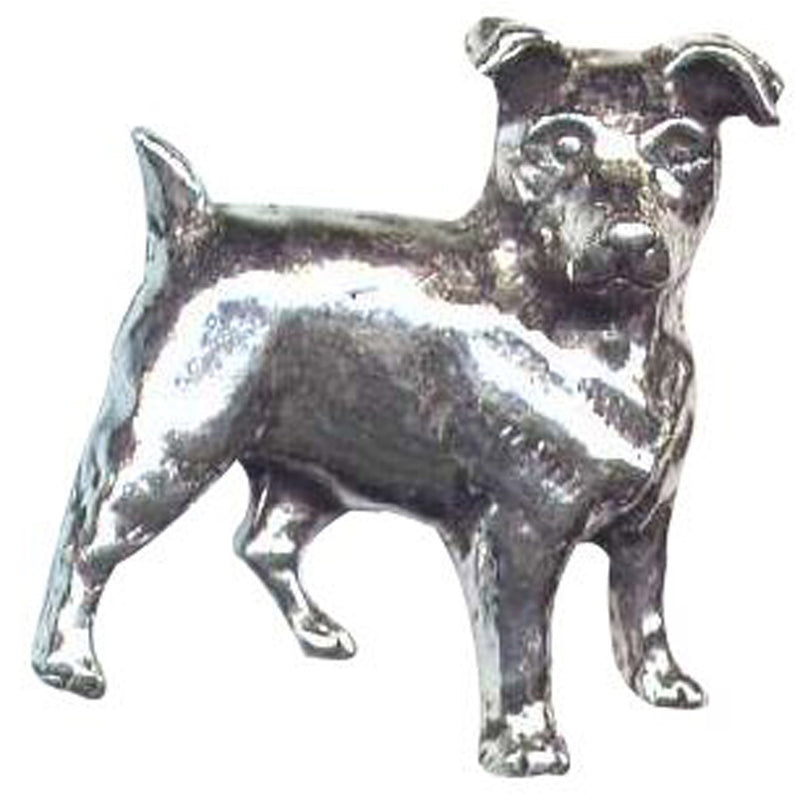 A.R &amp; T.S Brown Dog Pewter Pins