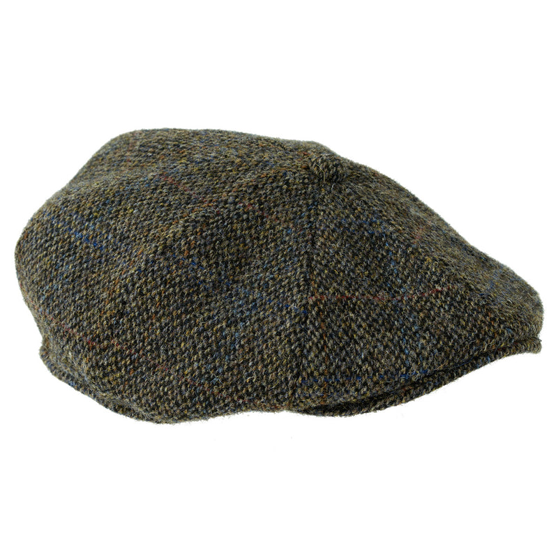 Heather Arran Harris Tweed 8-piece Cap