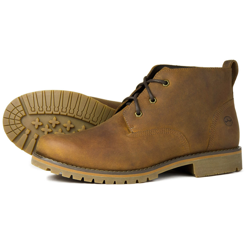Orca Bay York Men's Leather Boots Sand