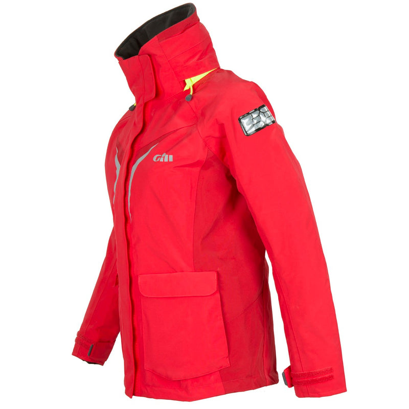 Gill OS3 Coastal Women's Jacket - Bright Red