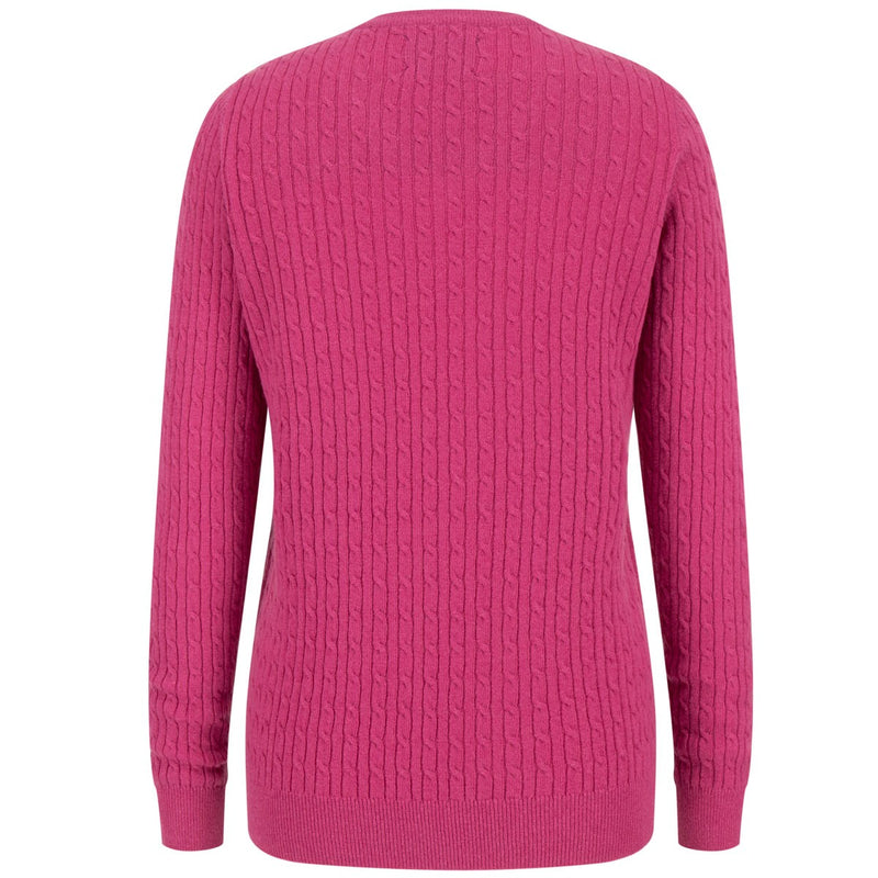 Hoggs of Fife Lauder Ladies Cable Pullover | ArdMoor