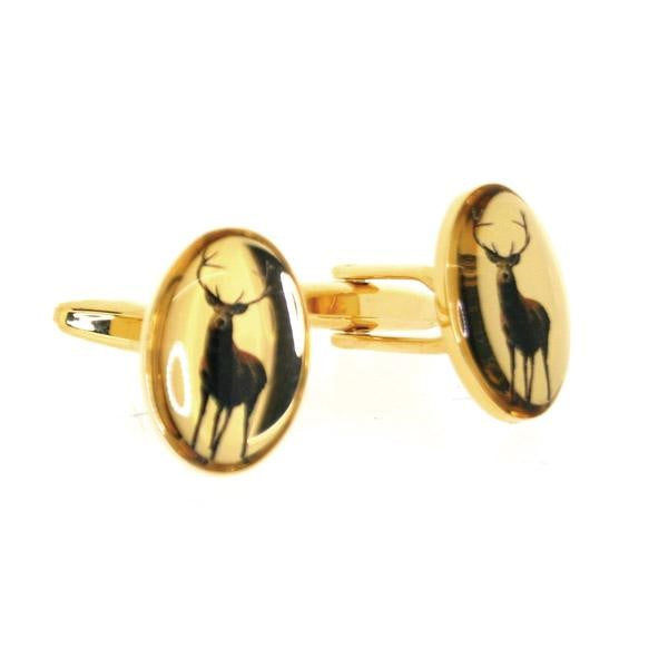 Soprano Cufflinks - Enamel Country Animals
