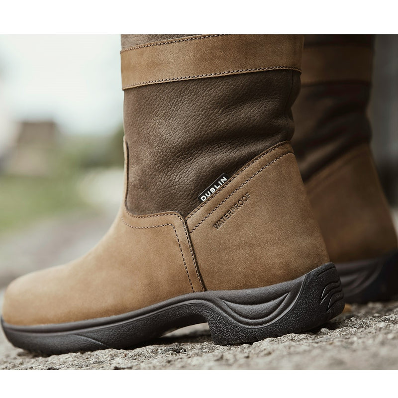Dublin Eskimo Boots II - Dark Brown - Heel Detail
