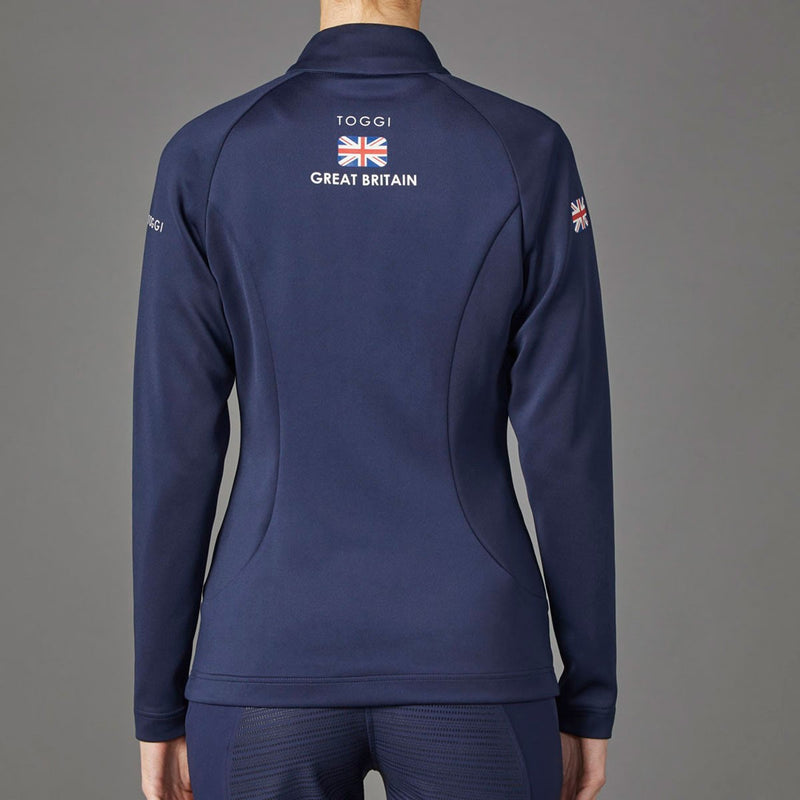 Toggi Inbetweener GBR Women's Technical Mid Layer - Navy