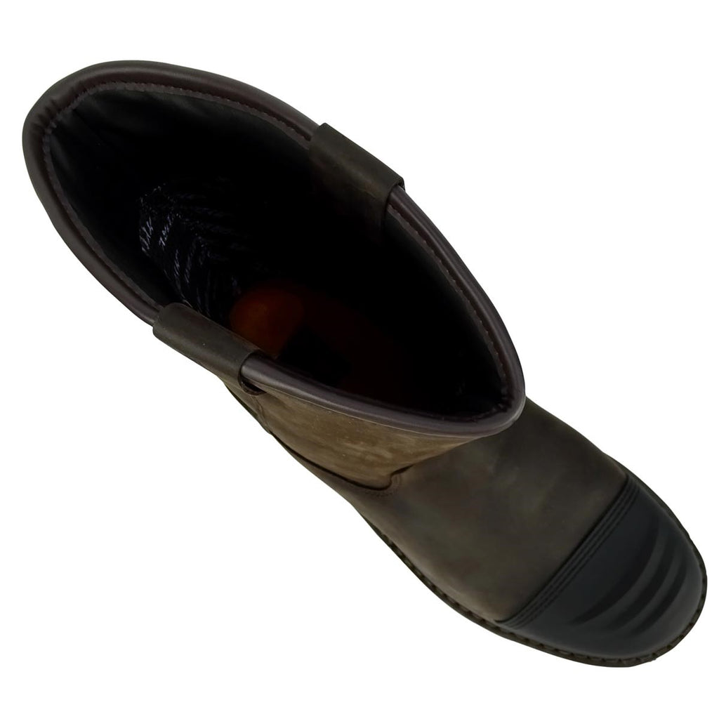 Hoggs Of Fife Thor Safety Rigger Boots - Crazy Horse Brown, Steel Toe, Waterproof & Slip Resistant Work Boots