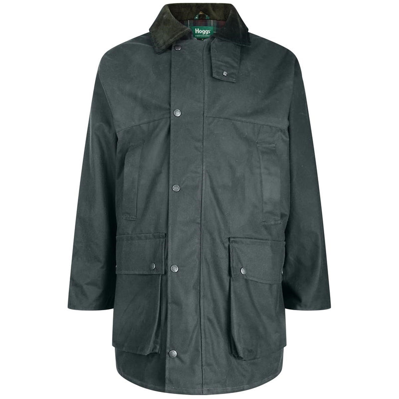 Hoggs Woodsman Wax Jacket - Olive