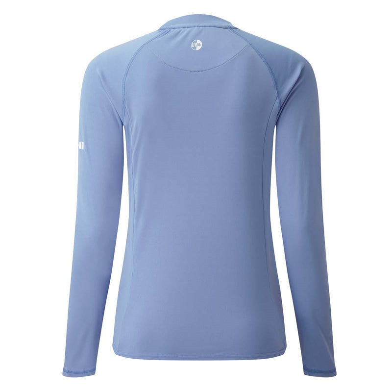 Gill Women's UV Tec Long Sleeve Tee - Light Blue - Rear