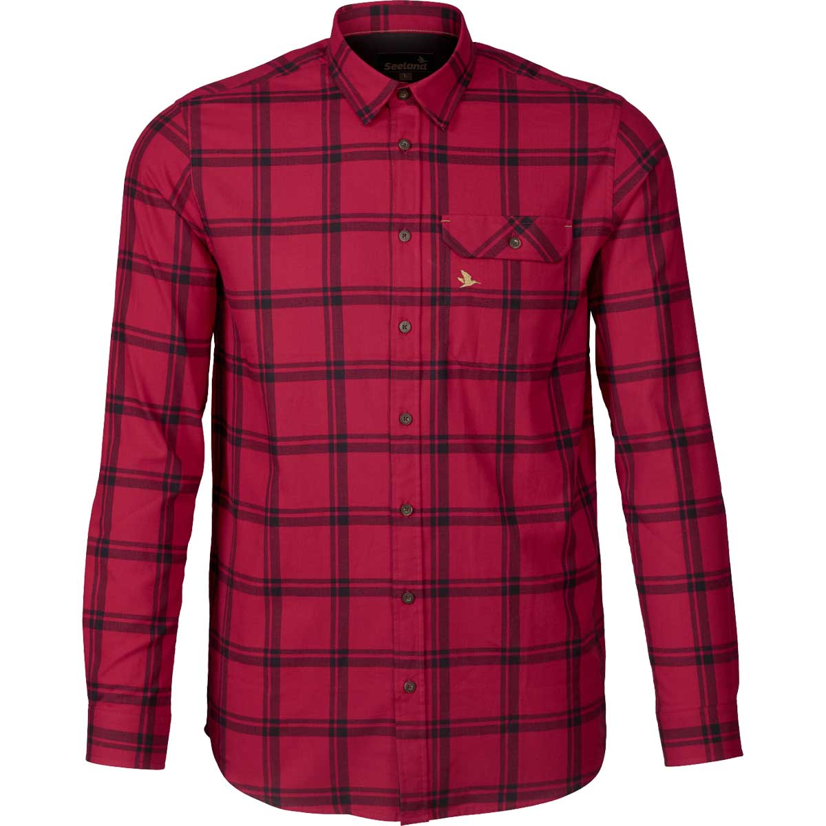 Seeland High Seat Shirt - hunter red