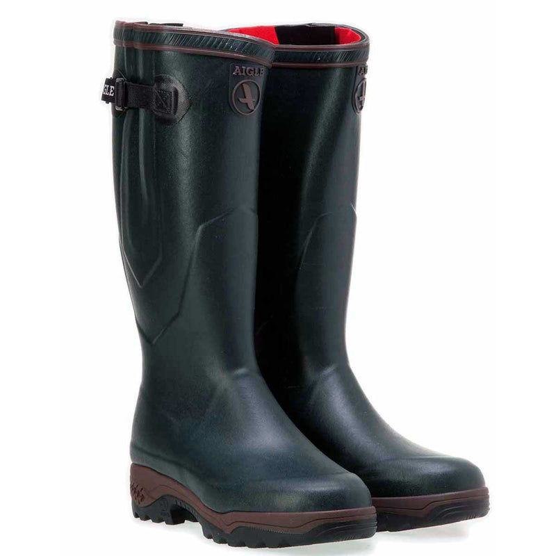 Aigle Parcours® 2 ISO Neoprene-Lined Wellies Boot - Bronze Green