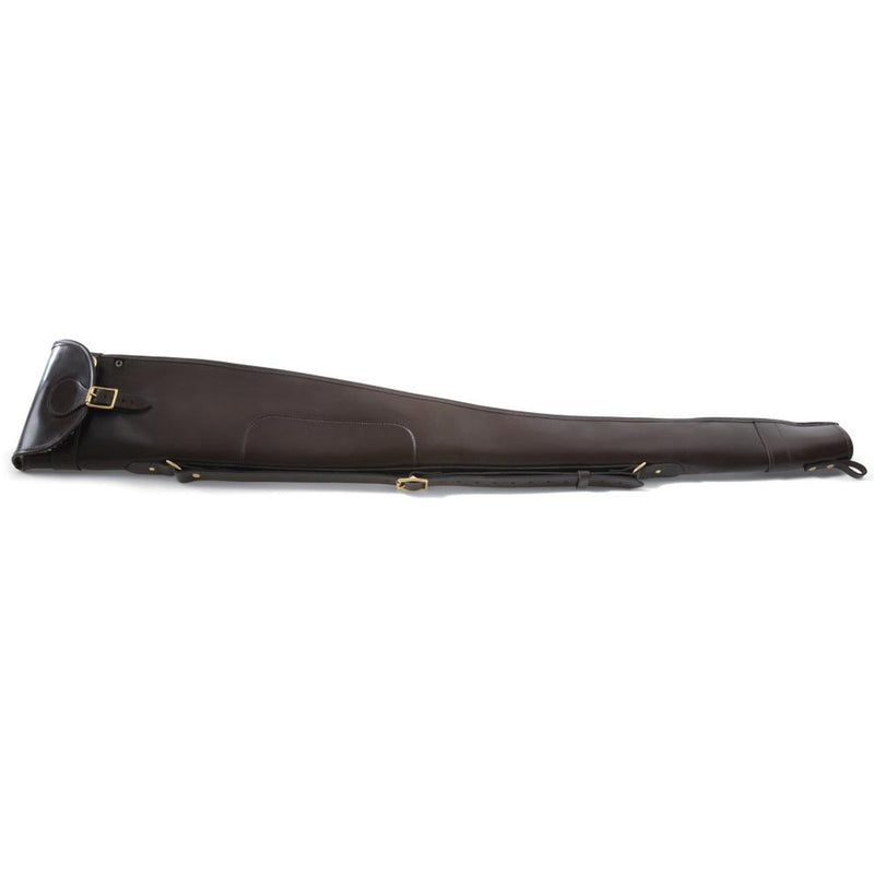 Croots Malton Bridle Leather Shotgun Slip with Zip and Flap