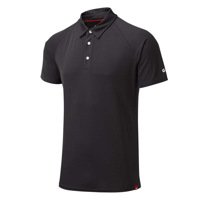 Gill Men's UV Tec Polo - Charcoal