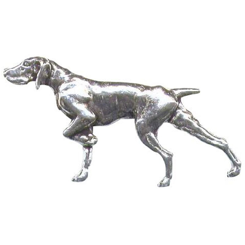 A.R &amp; T.S Brown Dog Pewter Pins