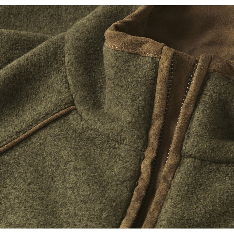 Harkila - Sandhem Lady Fleece Waistcoat - Dusty Lake Green Melange