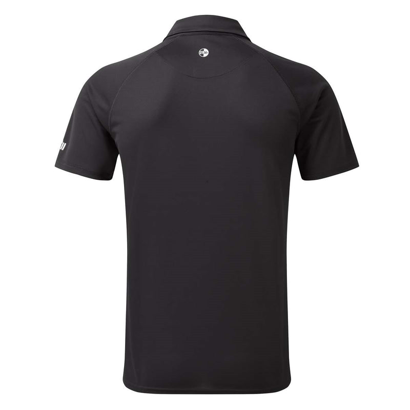Gill Men's UV Tec Polo - Charcoal - Rear