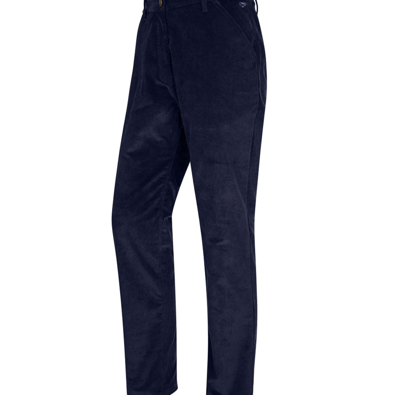 Hoggs of Fife Cairnie Stretch Cord Trousers Marine