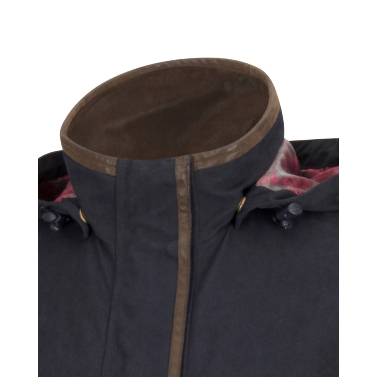 Hoggs of Fife Ballater Waterproof Field Trousers - navy collar