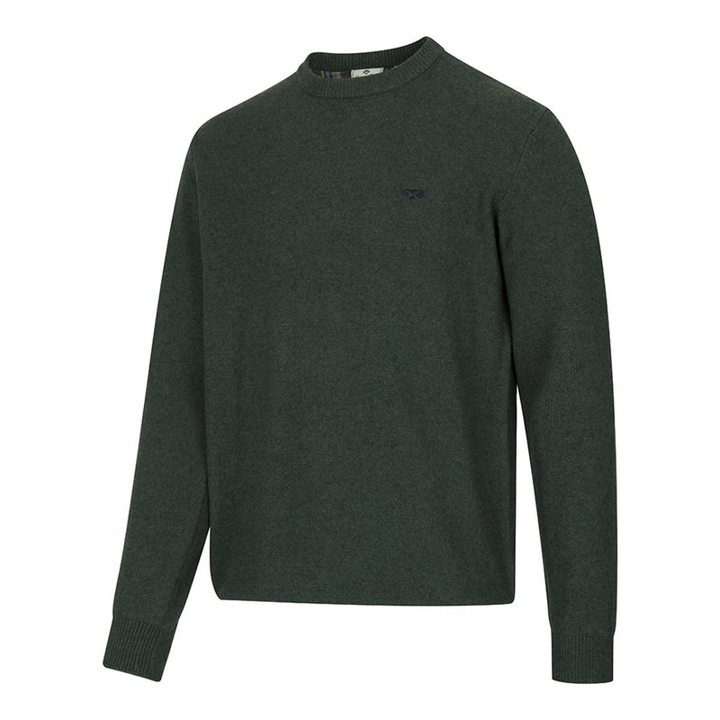 Hoggs of Fife Stonehaven Crew Neck Cable Pullover